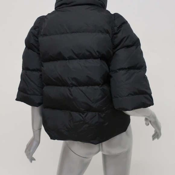 Miu Miu Down Puffer Jacket Black Cropped - Picture 6 of 8